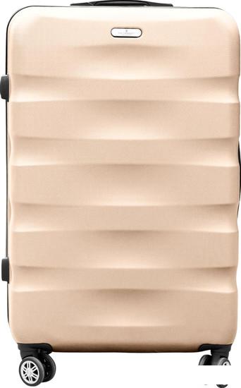 Чемодан-спиннер Peterson PTN 5806-W-S (золотой)
