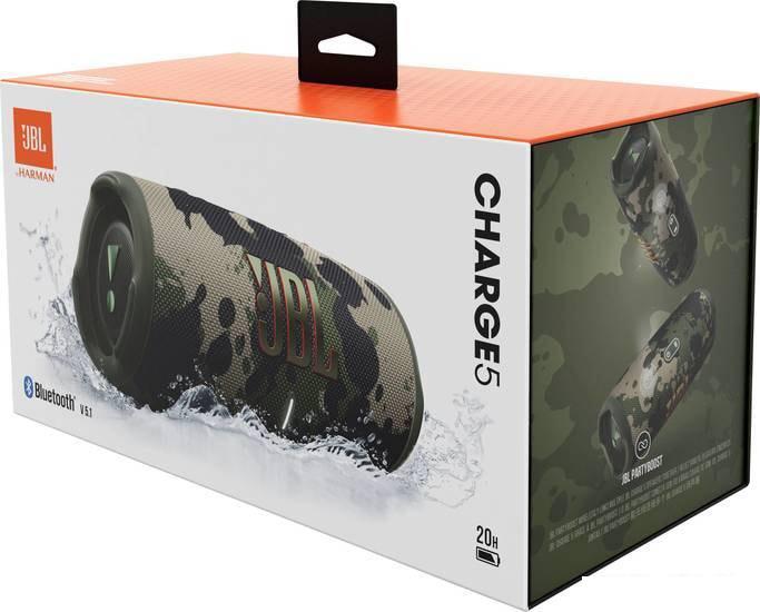 Беспроводная колонка JBL Charge 5 (камуфляж)