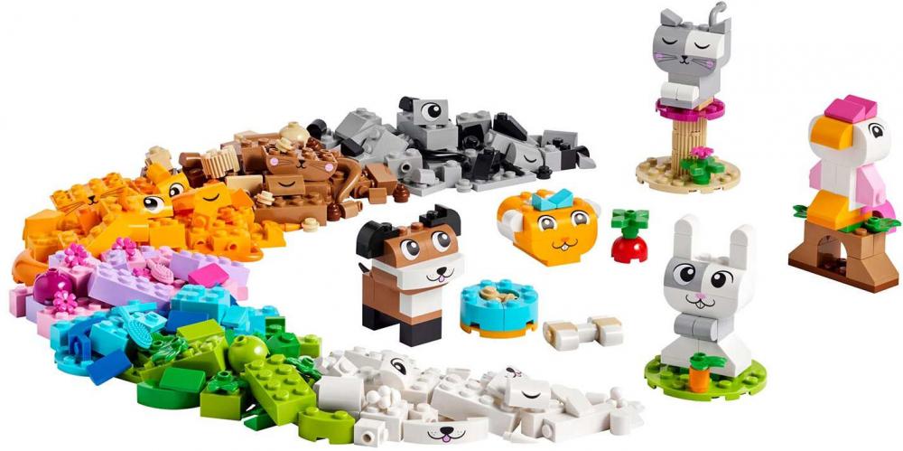 Набор деталей LEGO Classic 11034 Креативные домашние животные