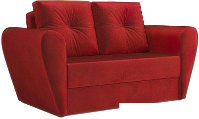 Диван Мебель-АРС Квартет (бархат красный Star Velvet 3 Dark Red)