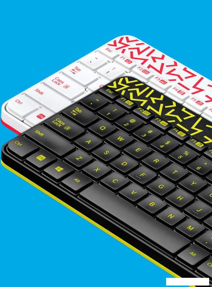 Офисный набор Logitech MK240 Nano 920-008198 (черный)