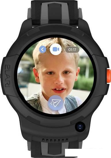 Умные часы и браслеты Elari KidPhone 4G Wink (черный)