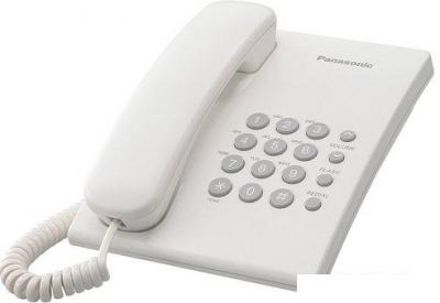 Проводной телефон Panasonic KX-TS2350RUW (белый)