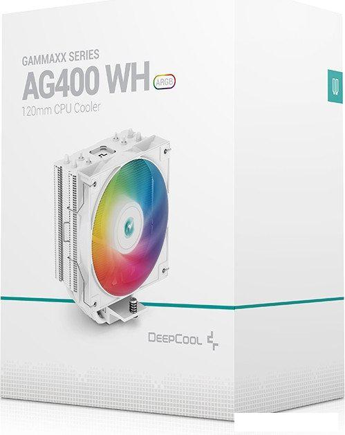 Кулер для процессора DeepCool AG400 WH ARGB R-AG400-WHANMC-G-2