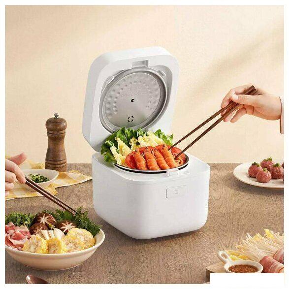 Рисоварка Xiaomi Mijia Rice Cooker 2 1.5L MFB05M (с переходником на евровилку)