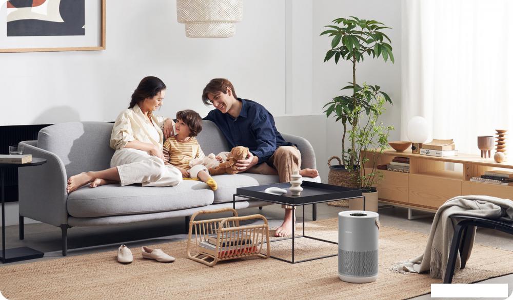 Очиститель воздуха SmartMi Air Purifier P1 ZMKQJHQP12 (международная версия, серебристый)