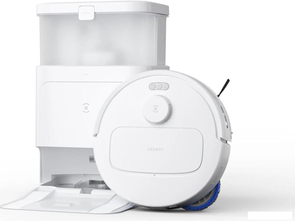 Робот-пылесос Ecovacs Deebot N30 Pro Omni (белый)