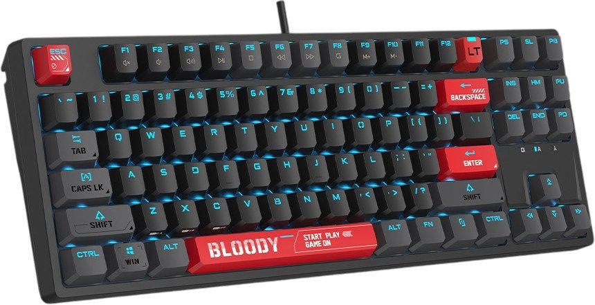 Клавиатура A4Tech Bloody AT87 (черный/красный)