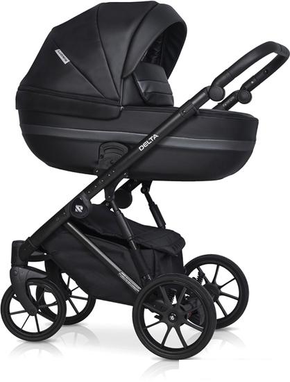 Универсальная коляска Riko Basic Delta Ecco (2 в 1, 15/black)