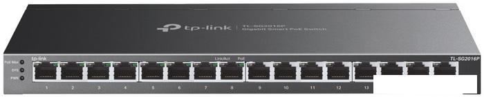 Настраиваемый коммутатор TP-Link TL-SG2016P