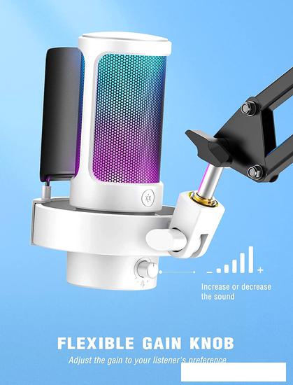 Проводной микрофон FIFINE A8 (белый)