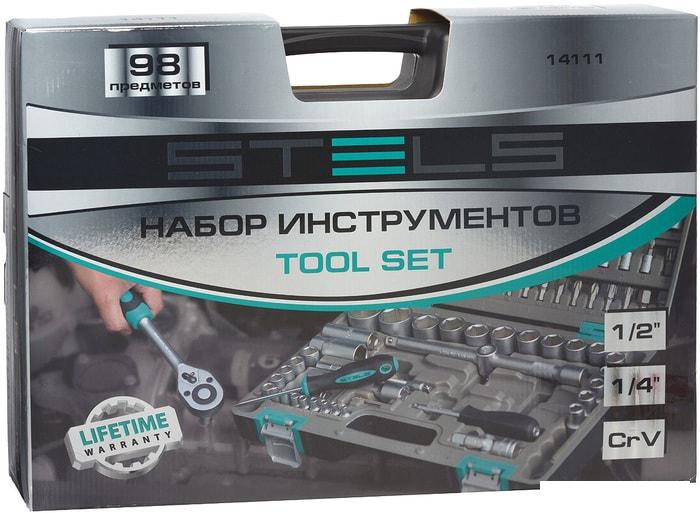 Универсальный набор инструментов Stels 14111 (98 предметов)