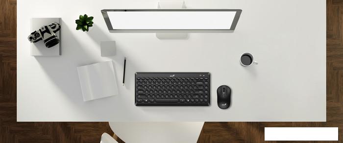 Офисный набор Genius LuxeMate Q8000 (черный)