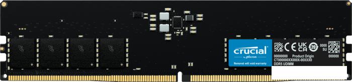 Оперативная память Crucial 32GB DDR5 PC5-38400 CT32G48C40U5