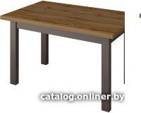 Кухонный стол Senira Кастусь 120-160x75 (дуб вотан/венге)