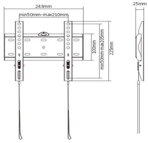Кронштейн Gembird WM-42F-01
