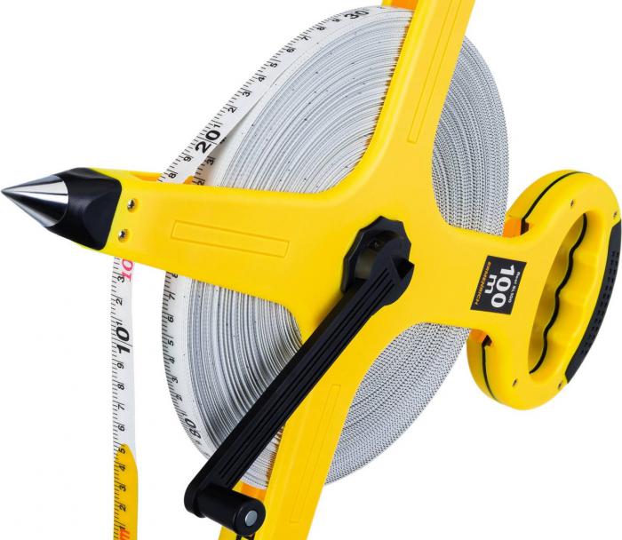 Рулетка Ermenrich Reel SL100 геодезическая 81885