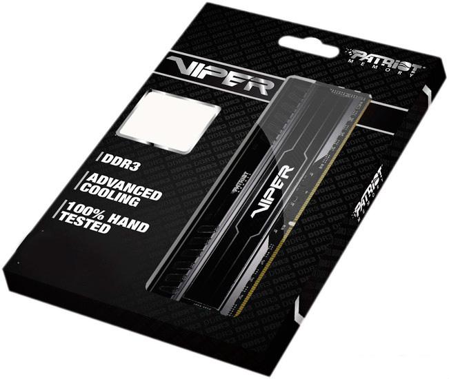 Оперативная память Patriot Viper 3 Black Mamba 8GB DDR3 PC3-12800 (PV38G160C0)