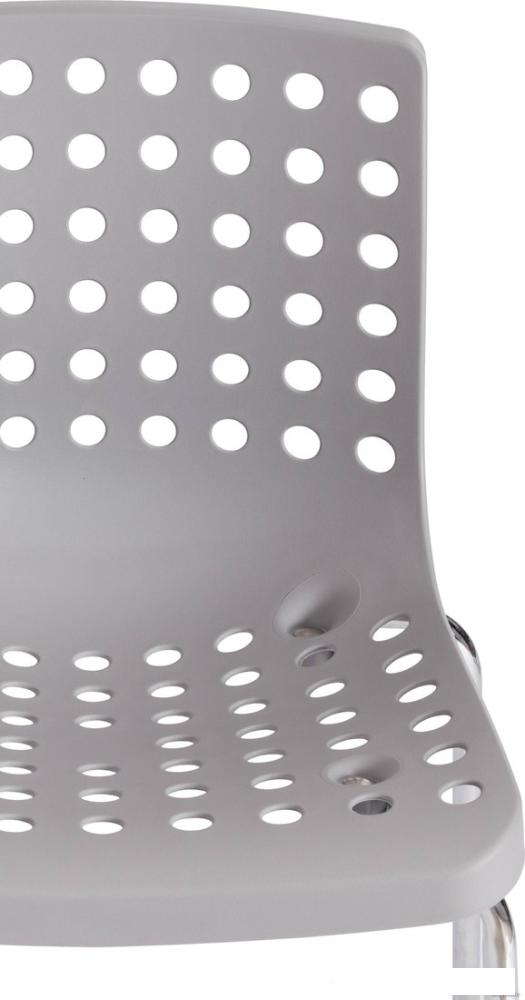 Стул TetChair Skalberg mod. C-084-A (серый/хром)