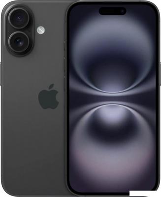 Смартфон Apple iPhone 16 128GB (черный)