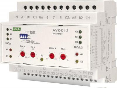 Реле контроля фаз Евроавтоматика F&amp;F AVR-01-S EA04.006.002