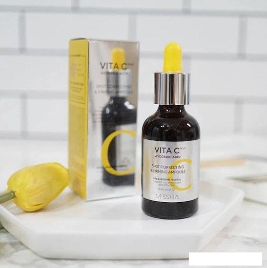 Косметика по уходу за лицом Missha Сыворотка Vita C Plus Spot Correcting & Firming Ampoule 30 мл