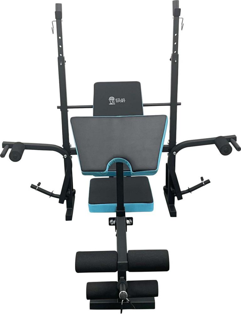 Силовая скамья Atlas Sport 1070 (черный/синий)