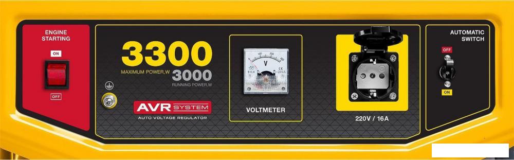 Бензиновый генератор Steher GS-4500
