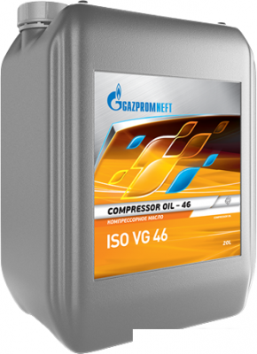 Присадка в испаритель/кондиционер Gazpromneft Compressor Oil – 46 20л