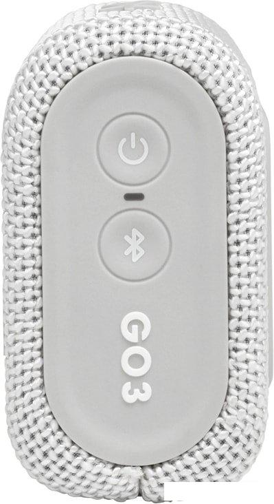 Беспроводная колонка JBL Go 3 (белый)
