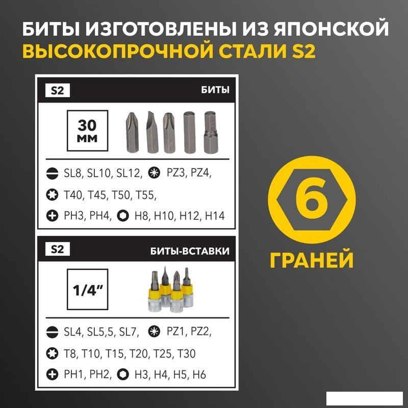 Универсальный набор инструментов Kranz KR-66-6682 (82 предмета)