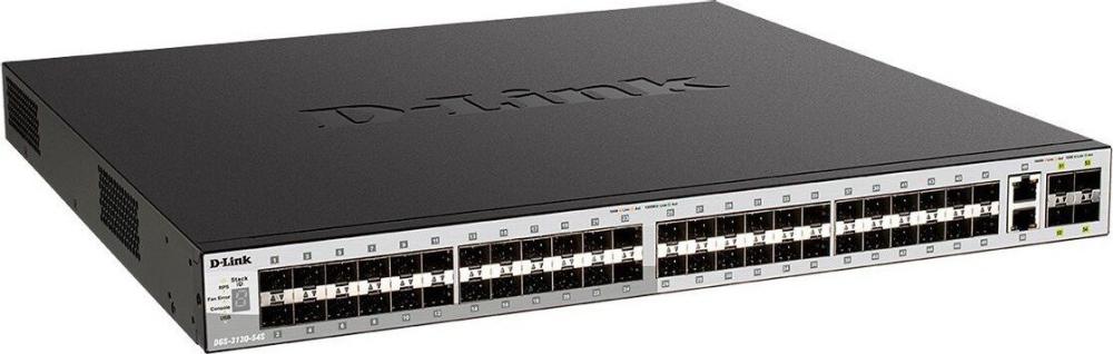 Управляемый коммутатор 3-го уровня D-Link DGS-3130-54S/B1A