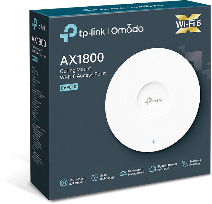 Беспроводные точки доступа и усилители Wi-Fi TP-Link EAP610