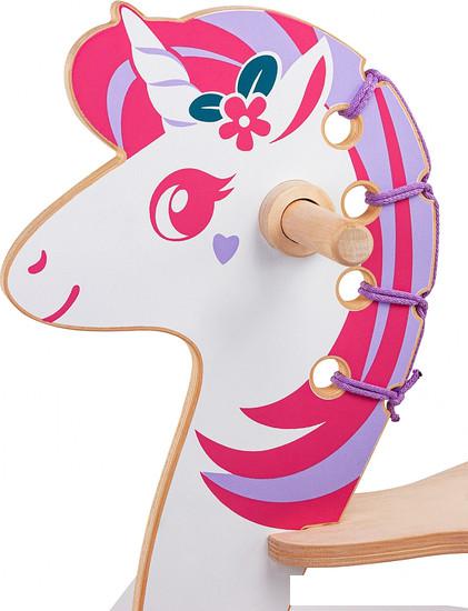 Качалка Woody Единорог тип B1 07333