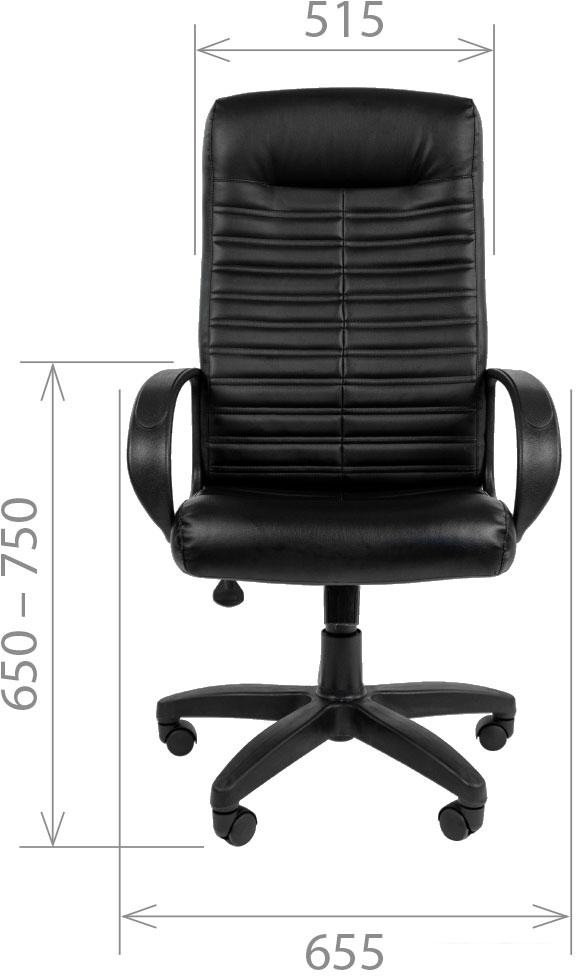 Офисное кресло CHAIRMAN 480LT (черный)