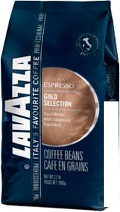 Кофе Lavazza Gold Selection в зернах 1000 г
