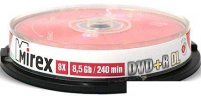 Оптические диски Mirex 8.5Gb 8x UL130062A8L (10 шт.)