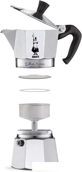 Гейзерная кофеварка Bialetti Moka Express (1 порция)