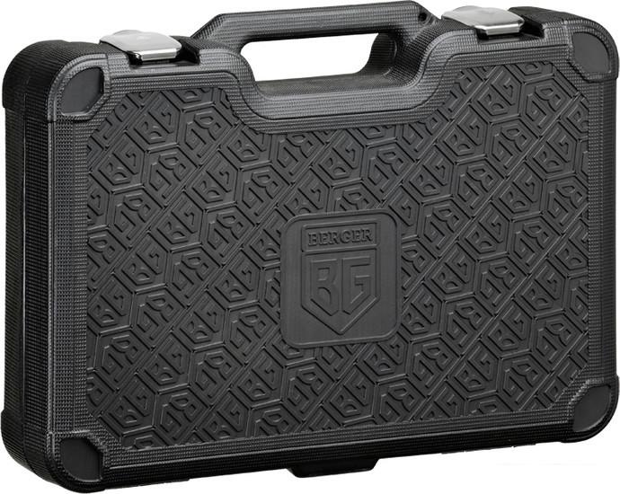 Набор трещотка с головками Berger BG021-34 (21 предмет)