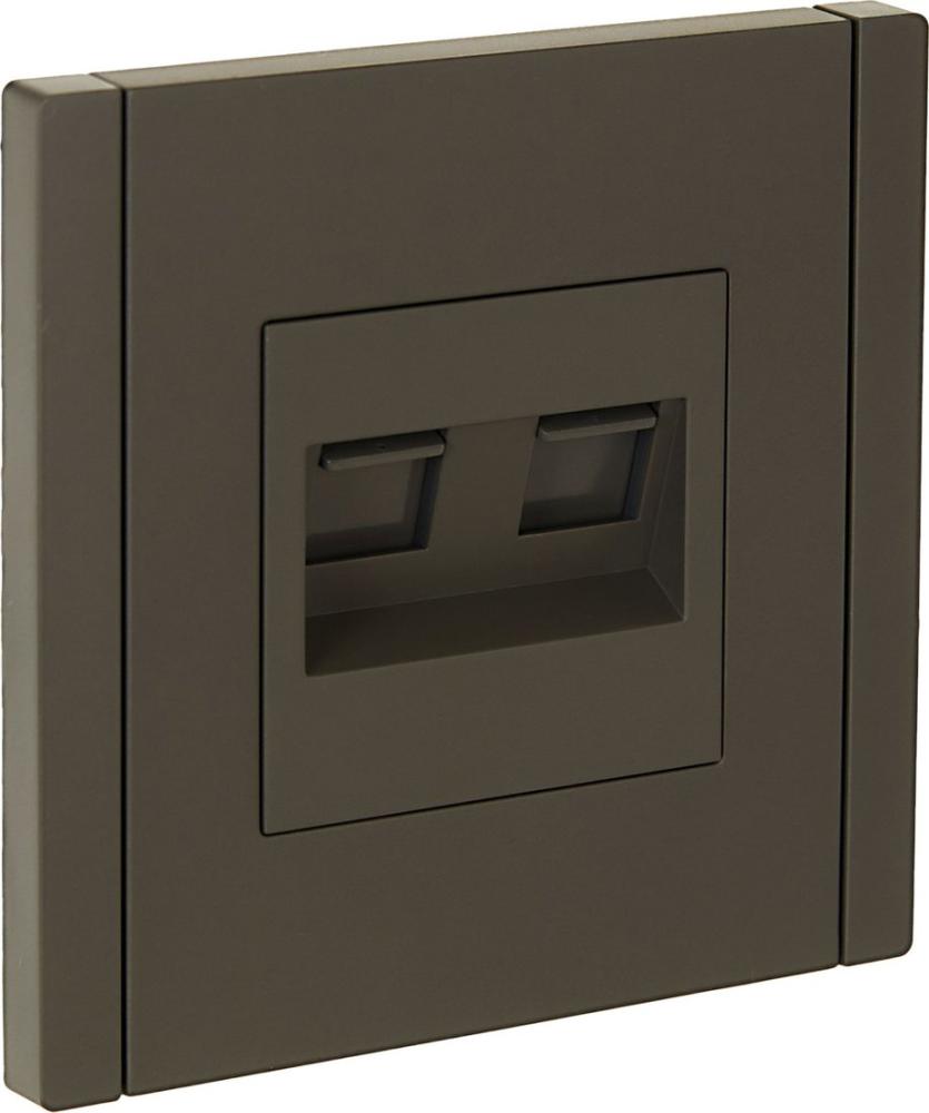 Розетка компьютерная IEK Forte&amp;Piano FP-K20-2-K03