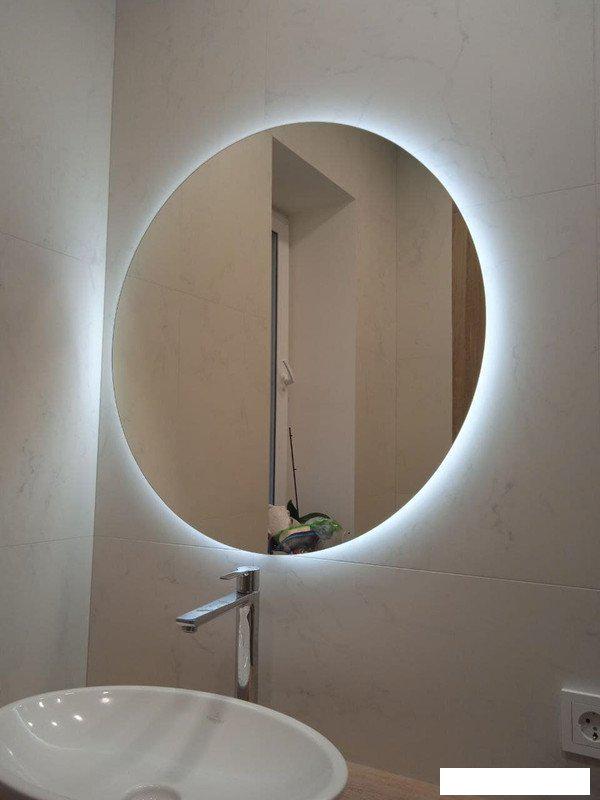 Пекам Зеркало LED RingFly-60х60 (механическая клавиша выключения)