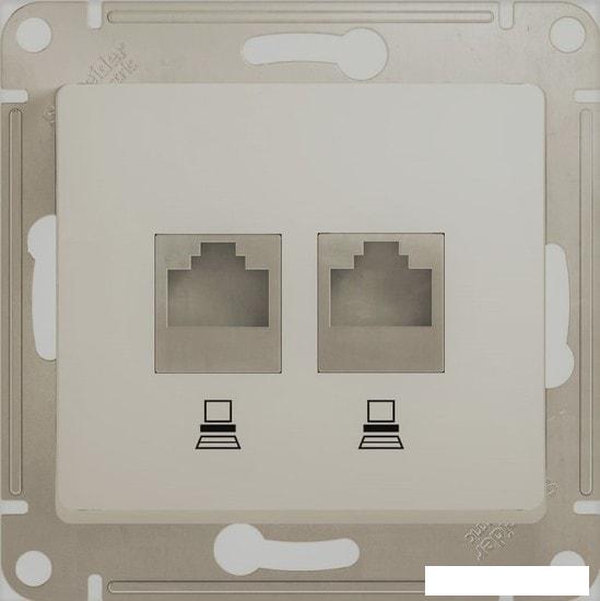 Розетка компьютерная Schneider Electric Glossa GSL000285KK