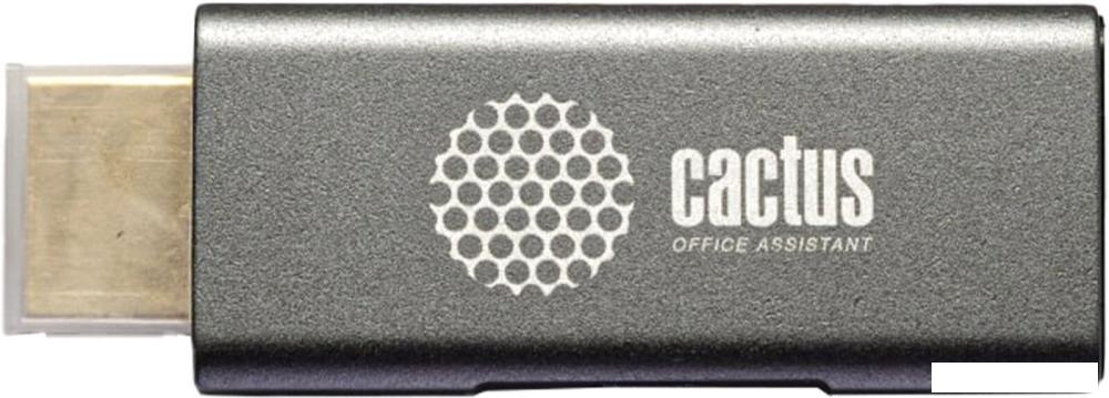 Адаптер CACTUS CS-HDMI-DP-ADR HDMI - DisplayPort (серый)