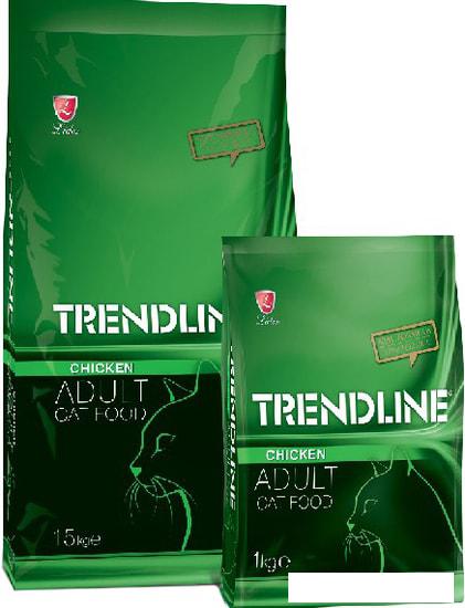 Сухой корм для кошек Trendline Adult Cat Food с курицей 15 кг