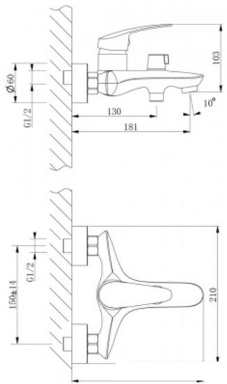 Смеситель Lemark Linara LM0414C