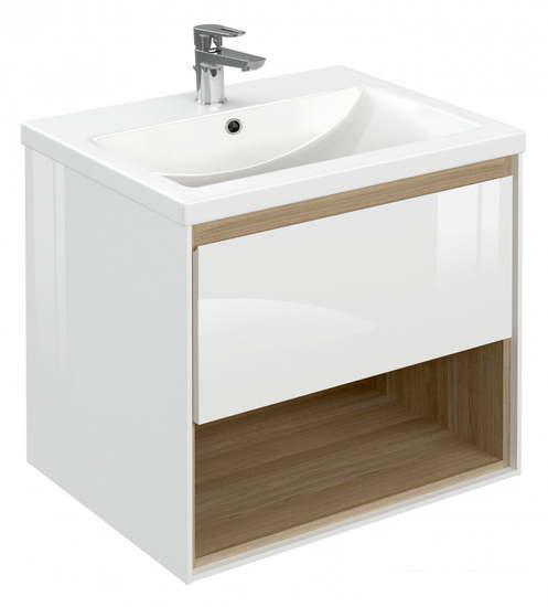 Cersanit Тумба под умывальник Louna 60 SP-SZ-LOU-CO60/Wh