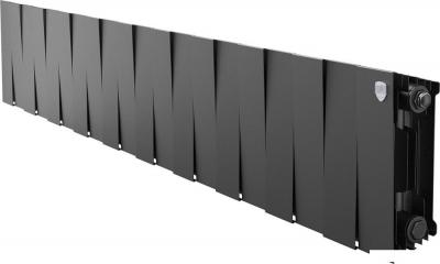 Биметаллический радиатор Royal Thermo PianoForte 200 Черный - 20 секций