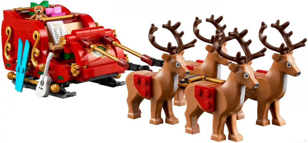 Конструктор LEGO 40499 Сувенирный набор Сани Деда Мороза