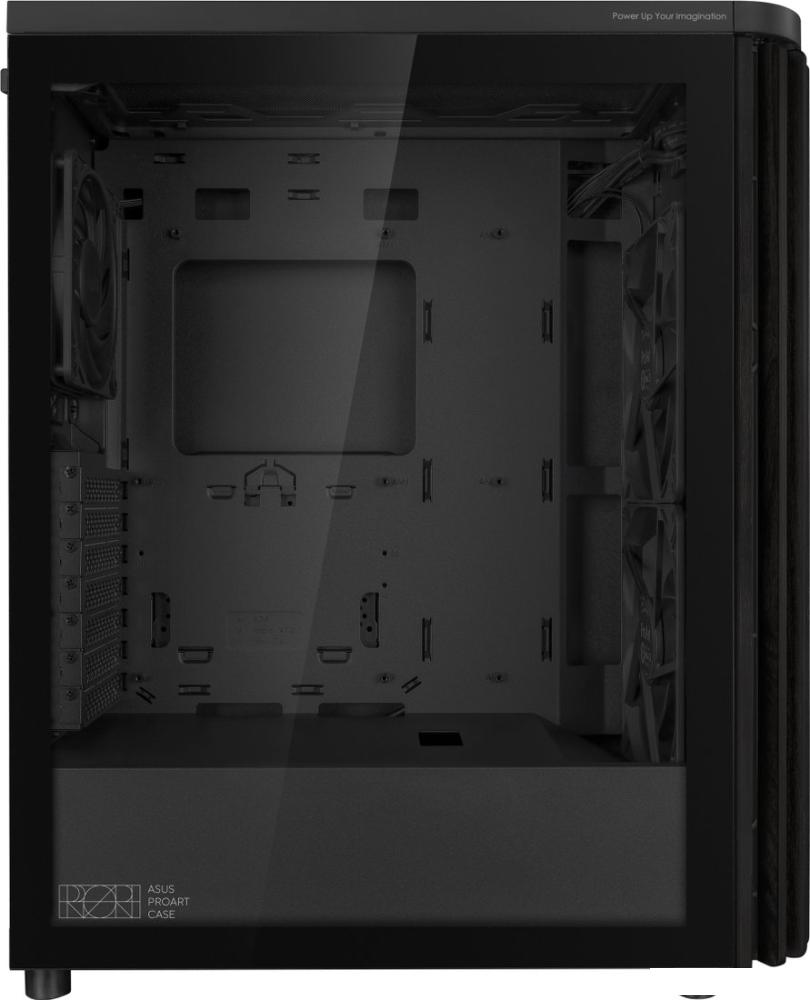 Корпус ASUS ProArt PA401 Wood Edition TG Panel (черный)