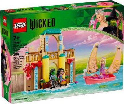 Конструктор LEGO Wicked 75681 Глинда, Эльфаба и Несса Роуз в университете Шиз